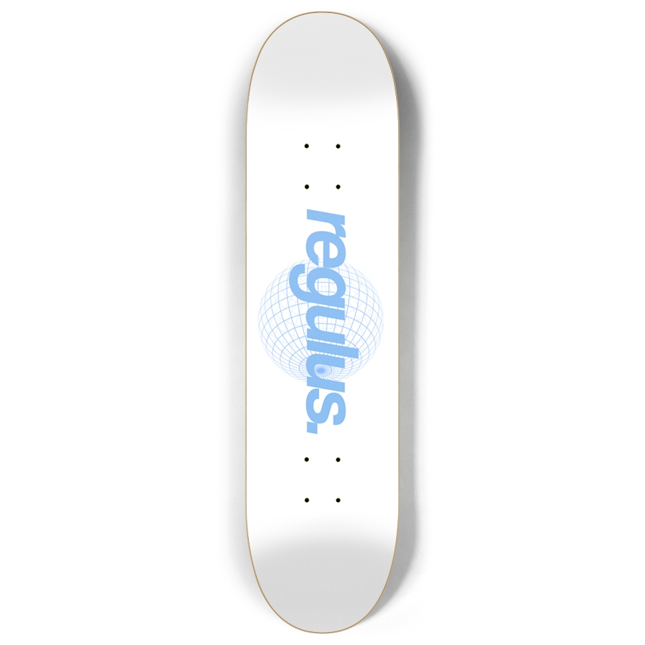 regulus. worldwide Skateboard deck 8.0