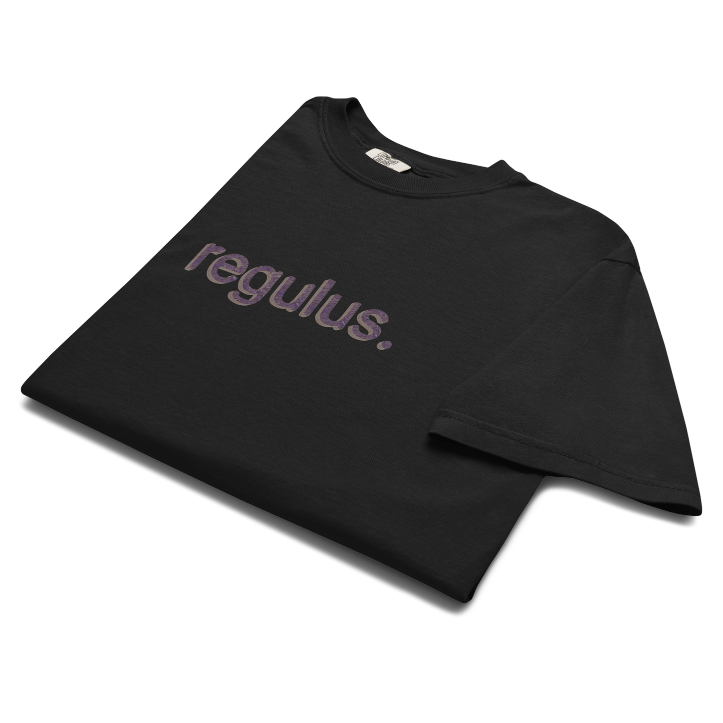 regulus. 3d font (red rocks) t-shirt