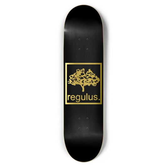 regulus. gold tree logo deck 8.5