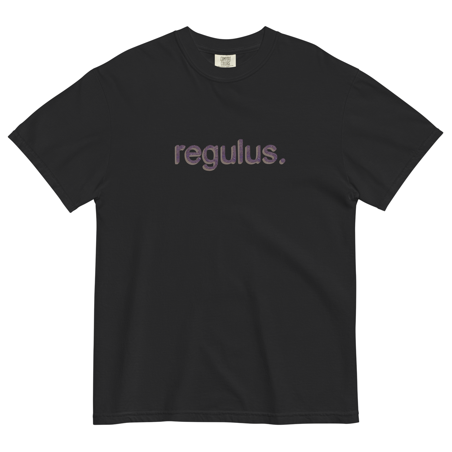 regulus. 3d font (red rocks) t-shirt